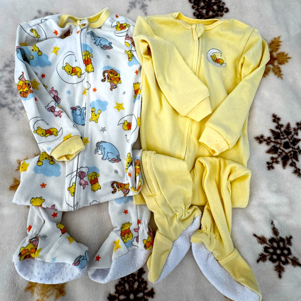 Disney Baby footed sleepers